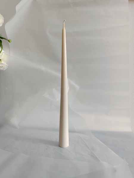 Соєва свічка довга столова 33 см набір 3 свічки Illuminare candle SD-007 фото