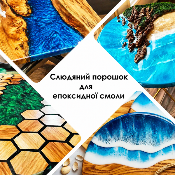 Набір слюдяних пігментів ALEXES &mdash; 24 насичені кольори з перламутровим сяйвом (по 2,8 г) MC-002 фото